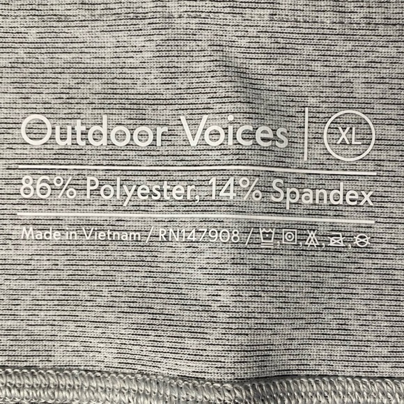 Outdoor Voices Ash Leggings Size XLarge - Picture 3 of 3